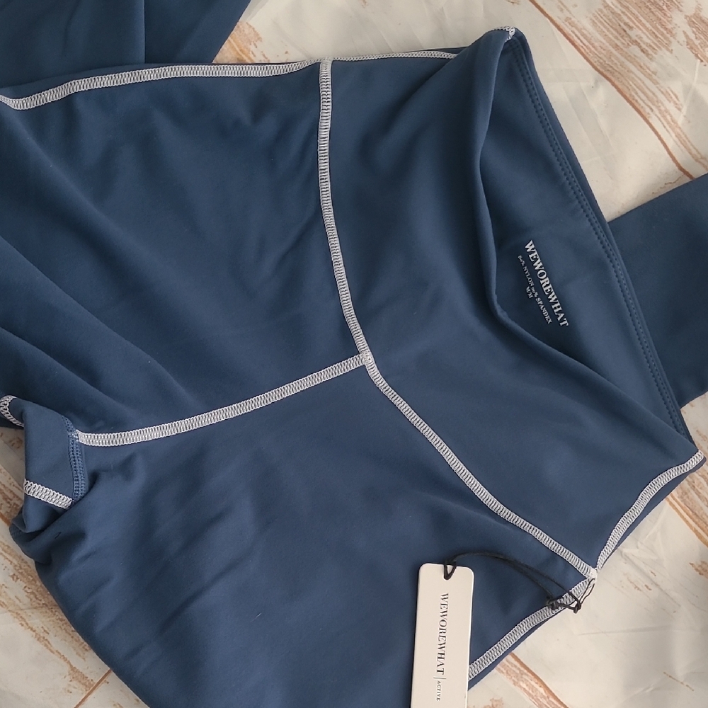 WeWoreWhat leggings .  M/M‎ .. Blue
